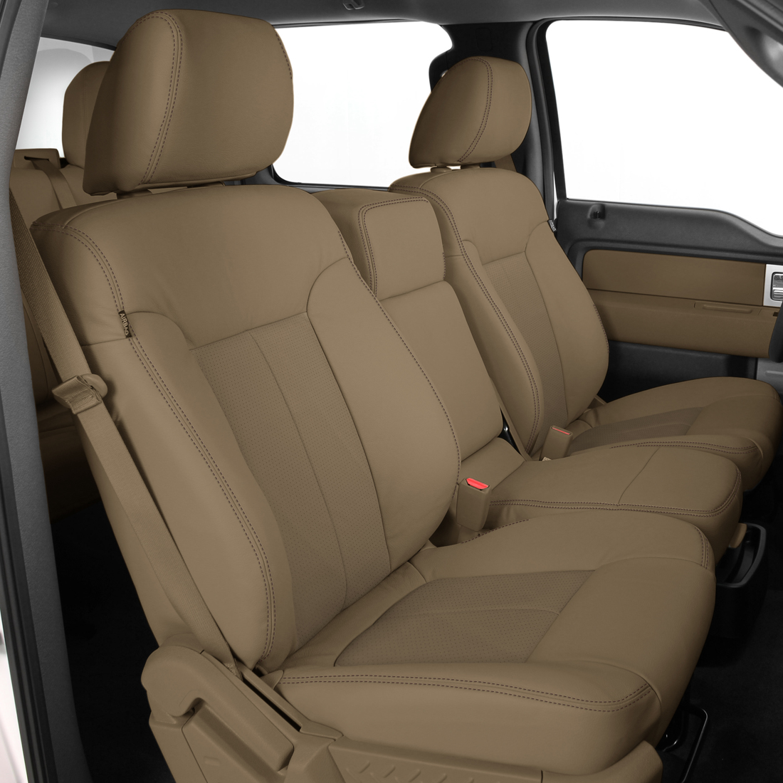 BISQUE wrap, Perf Inserts, DRK BROWN double stitching