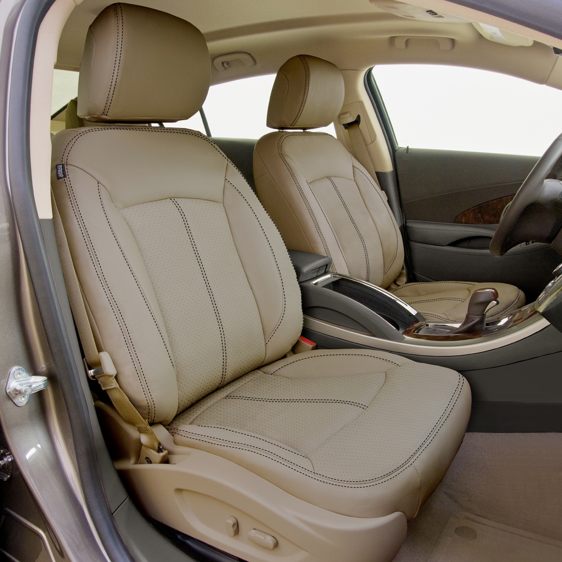 SANDSTONE wrap, Perf Combo, DRK BROWN double stitching