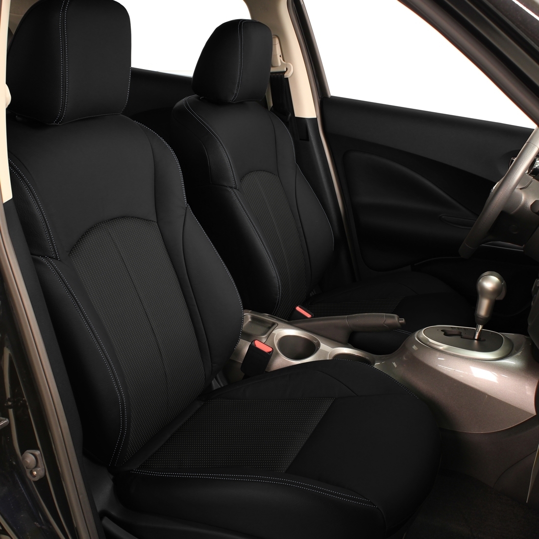 BLACK wrap, BCDA FLINT Insert, SILVER double stitching