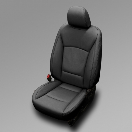 BLACK wrap, BLACK double stitching