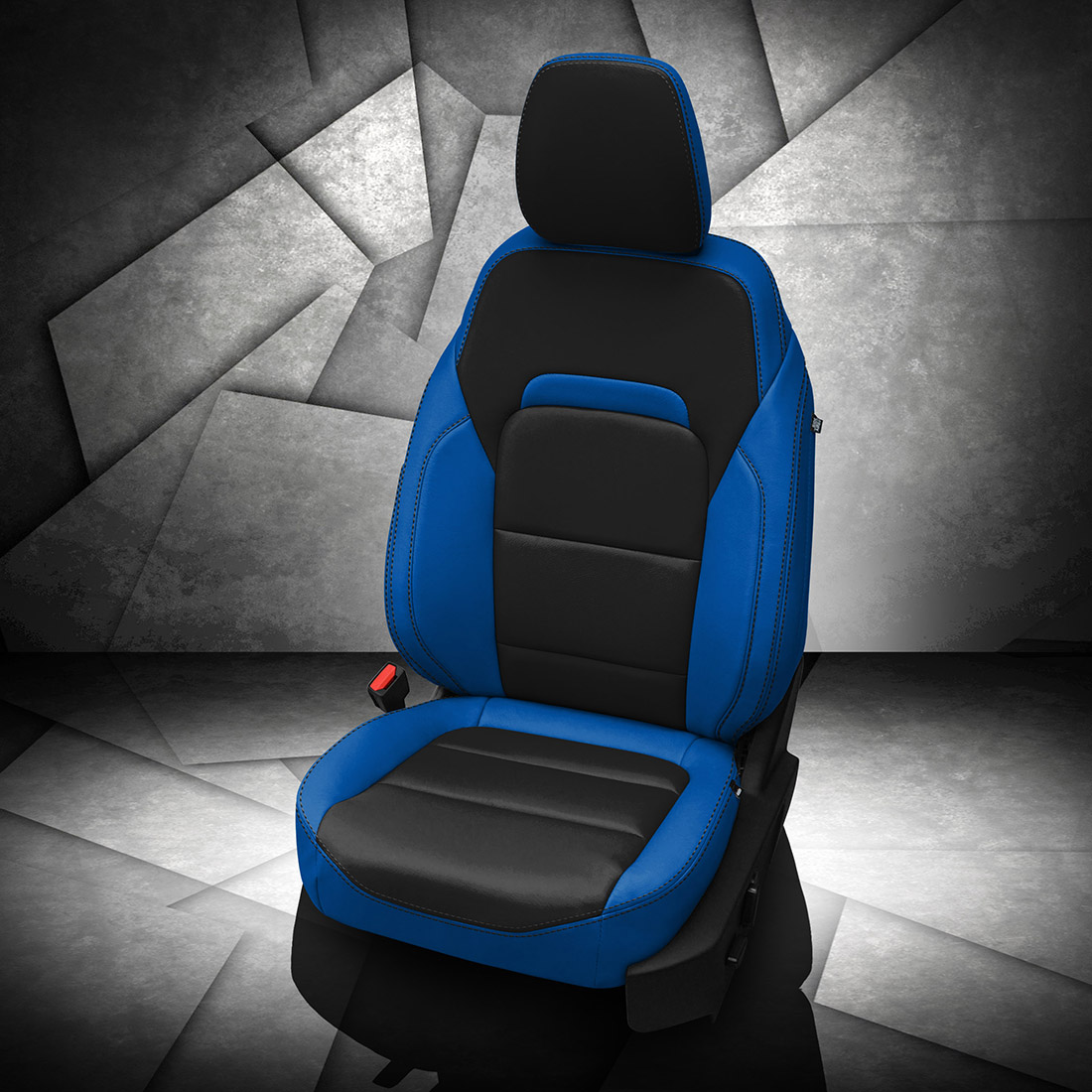 BERMUDA (EXOTIC VINYL) wrap, BLACK Center, BLACK contrast all stitch, BERMUDA (EXOTIC VINYL) wings