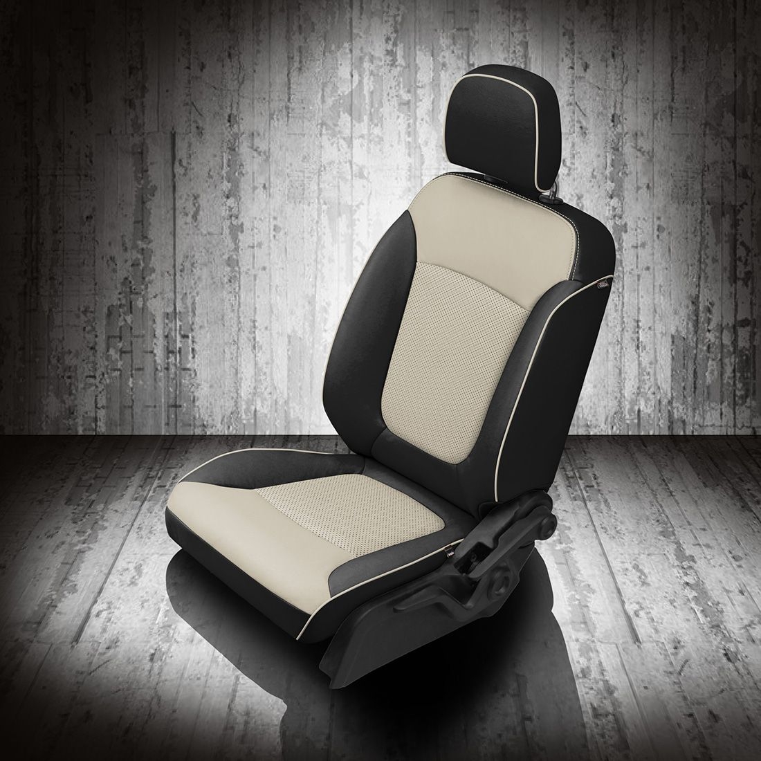 BLACK wrap, ALABASTER Body, Perf Inserts, ALABASTER piping