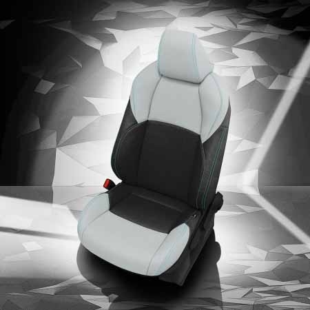 BLACK wrap, CEMENT Facing, Perf Inserts & Wings, +SCARAB contrast all stitch