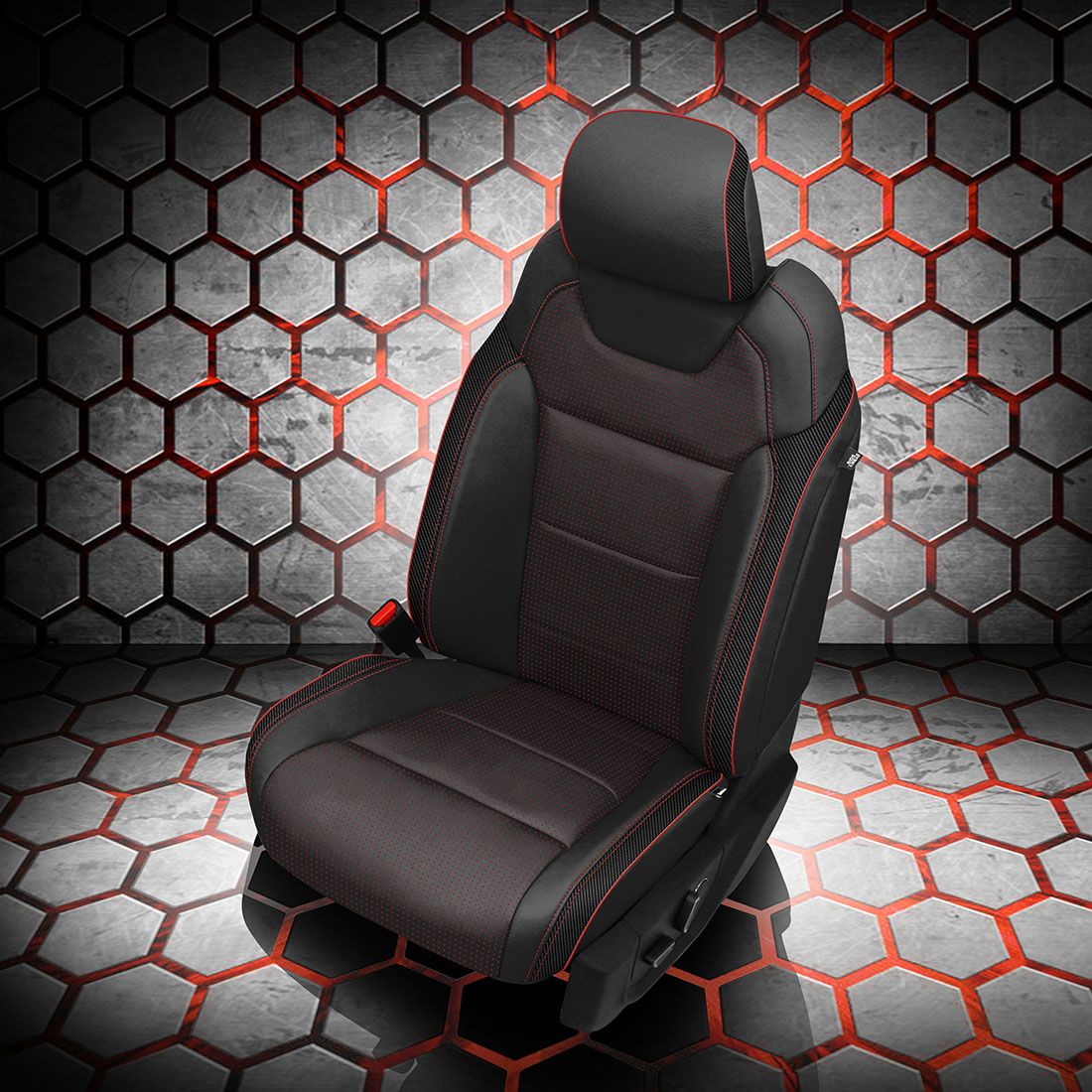 BLACK wrap, BCDA RED Body, RED piping, C SHADOW wings