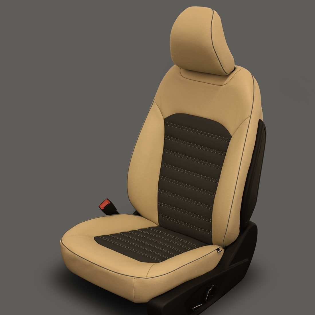 VANILLA wrap, STORM Insert, Perf Inserts, CHARCOAL piping