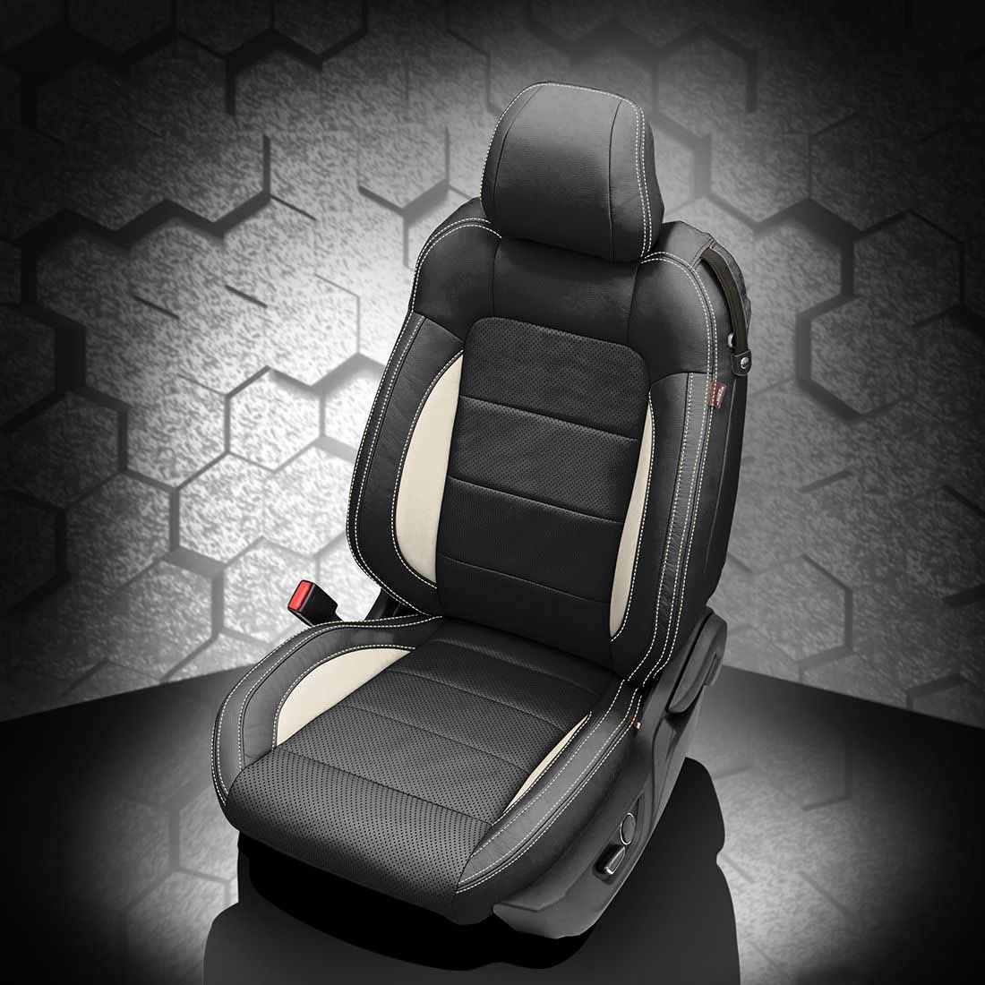 BLACK wrap, PEARL Wings, Perf Combo, PEARL contrast all stitch