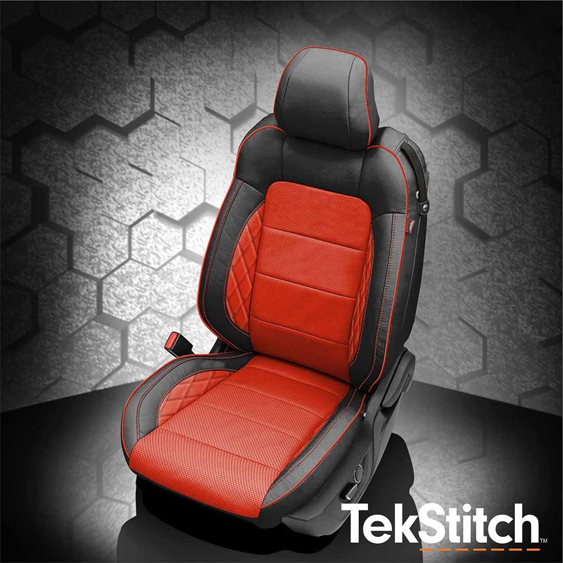 Black wrap, Salsa combo, perf combo, Salsa wings, Salsa contrast all stitch, Salsa piping, TekStitch Diamond wings, Tek Color Salsa
