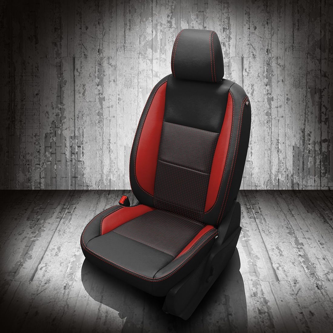 BLACK wrap, BCDA RED Insert, RED contrast all stitch, RED wings