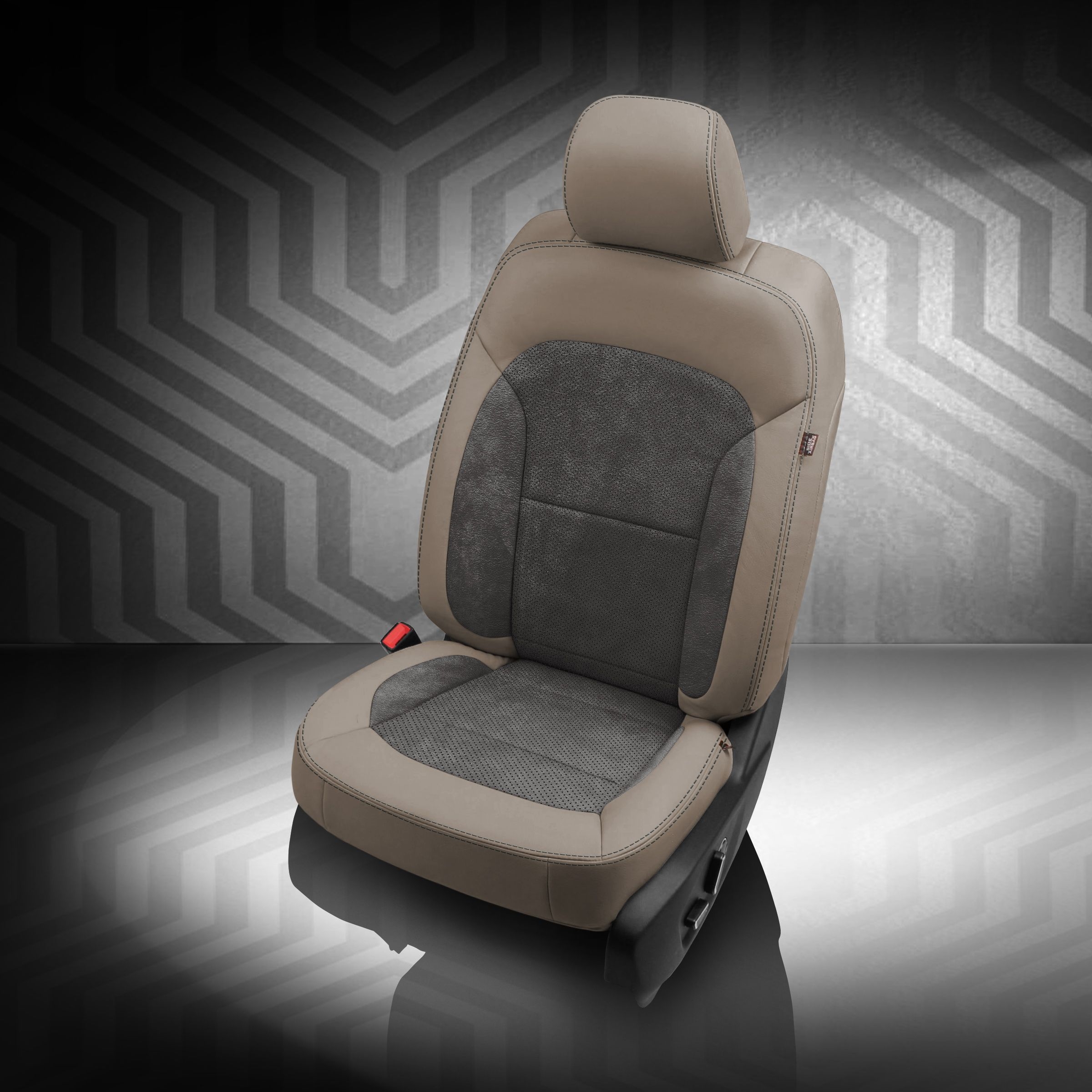 PUDDY wrap, ~6929 DARK SLATE Insert, Perf Inserts, CHARCOAL contrast all stitch, ~6929 DARK SLATE wings