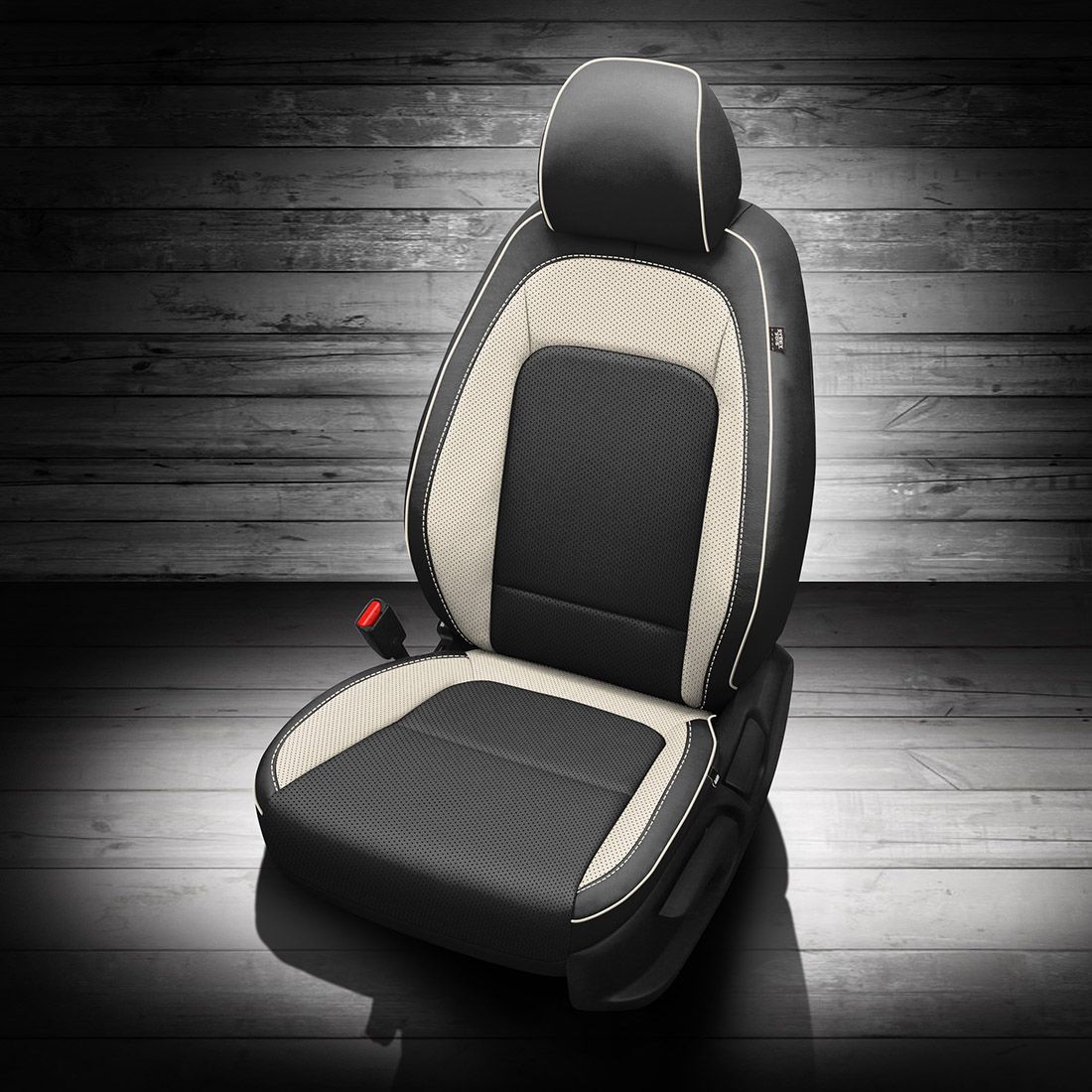 BLACK wrap, BLACK Combo, Perf Combo & Wings, PEARL piping, PEARL wings