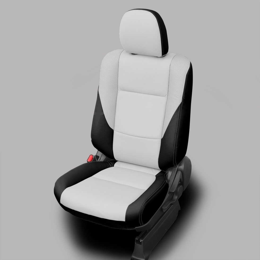 BLACK wrap, ALABASTER Center, Perf Wings, ALABASTER double stitching, ALABASTER wings