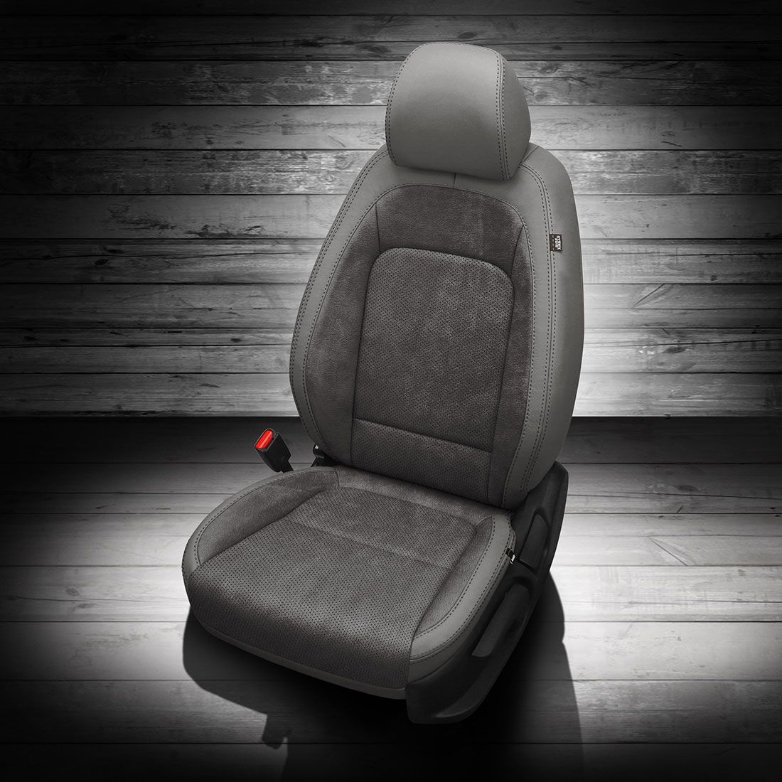 ICE GREY wrap, ~6929 DARK SLATE Combo, Perf Combo, STONE contrast all stitch, ~6929 DARK SLATE wings