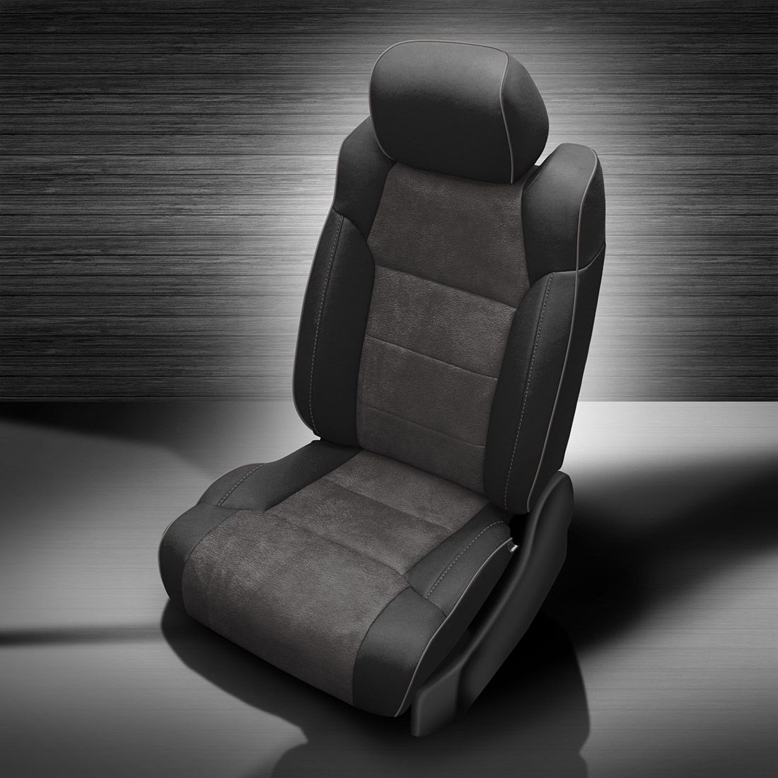 BLACK wrap, ~6929 DARK SLATE Body, LT GREY piping