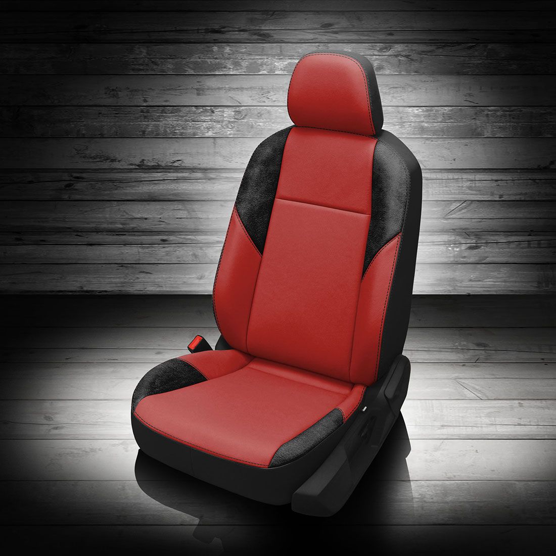 BLACK wrap, RED Facing, BLACK double stitching, ~3030 RAVEN wings