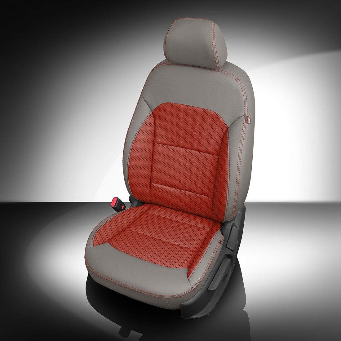 ASH wrap, CARDINAL Insert, Perf Inserts & Wings, CARDINAL contrast all stitch, CARDINAL wings