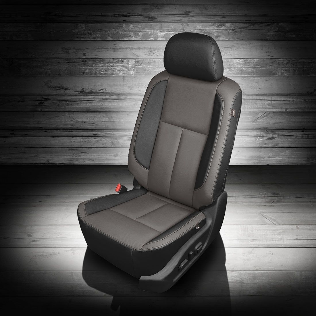 BLACK wrap, LT GREY Body, BLACK double stitching, LT GREY wings