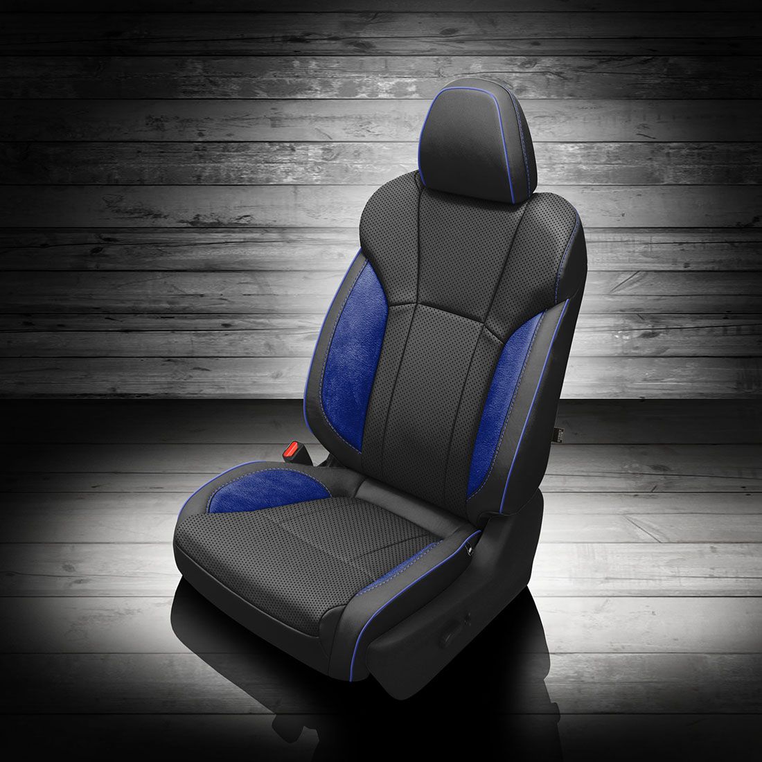 BLACK wrap, ~3037 SAPPHIRE Wings, Perf Body, COBALT piping