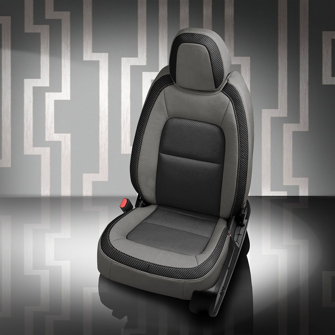 ICE GREY wrap, BLACK Insert, Perf Inserts, ASH contrast all stitch, C SHADOW wings