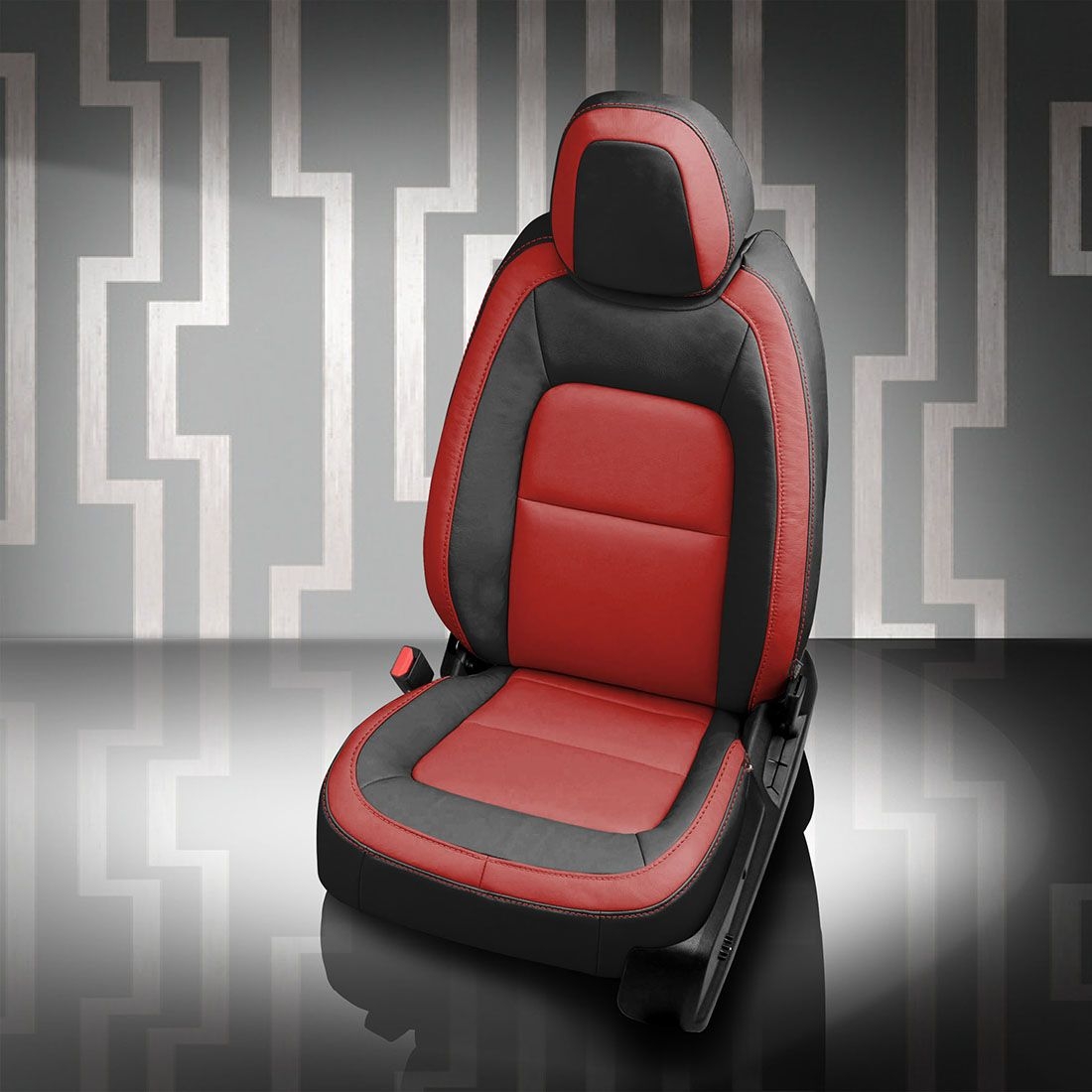BLACK wrap, RED Insert, RED contrast all stitch, RED wings