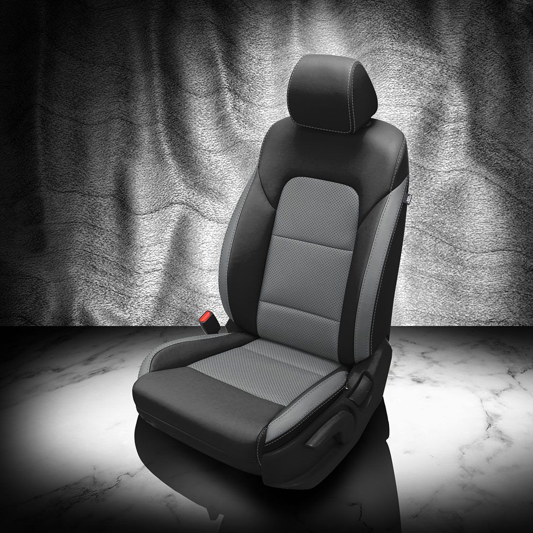 BLACK wrap, LUNAR GREY Insert, Perf Inserts, LUNAR GREY contrast all stitch, LUNAR GREY wings