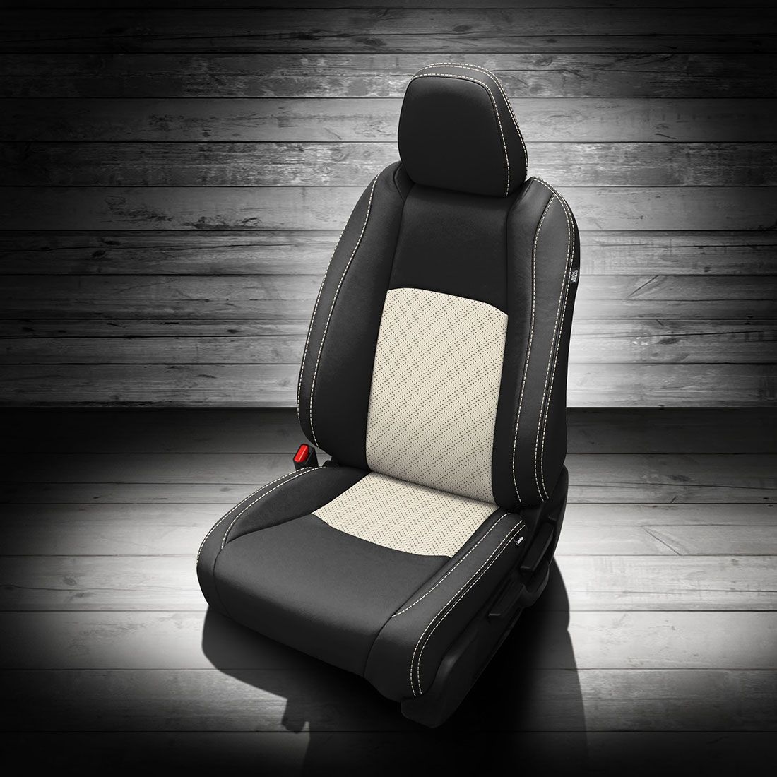 BLACK wrap, PEARL Insert, Perf Inserts, PEARL contrast all stitch