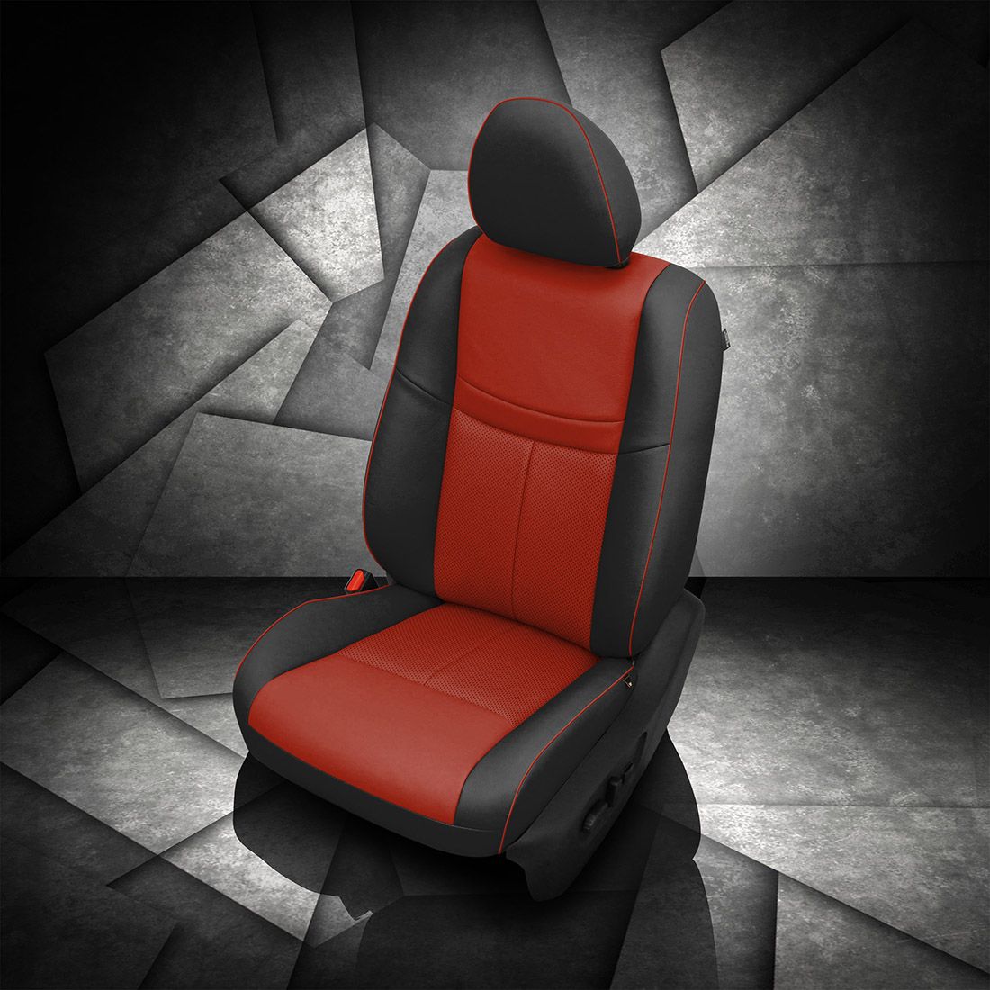 BLACK wrap, CARDINAL Body, Perf Inserts, CARDINAL piping, BLACK wings