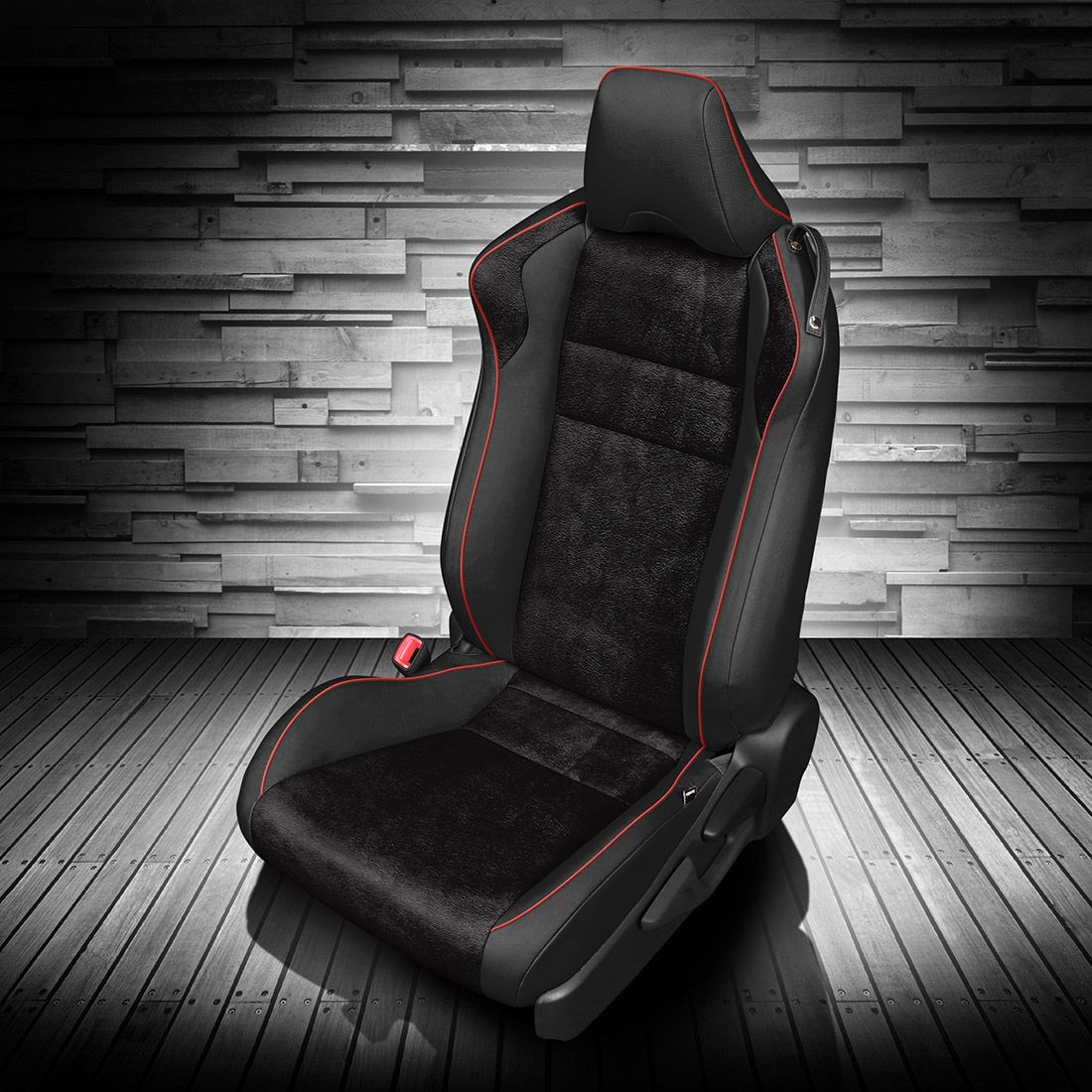 BLACK wrap, ~3030 RAVEN Body, RED piping, ~3030 RAVEN wings