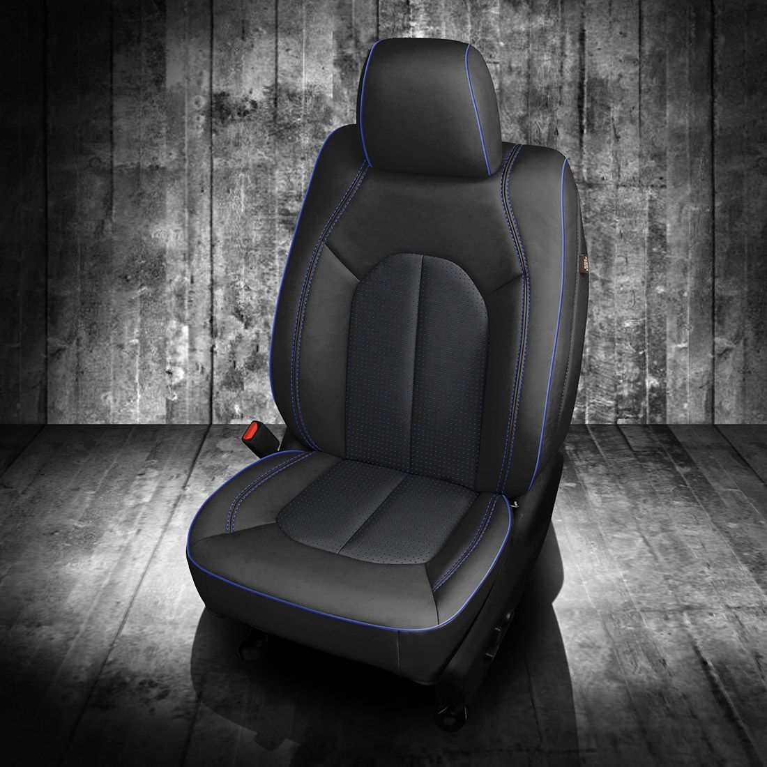 BLACK wrap, BCDA BLUE Insert, COBALT piping