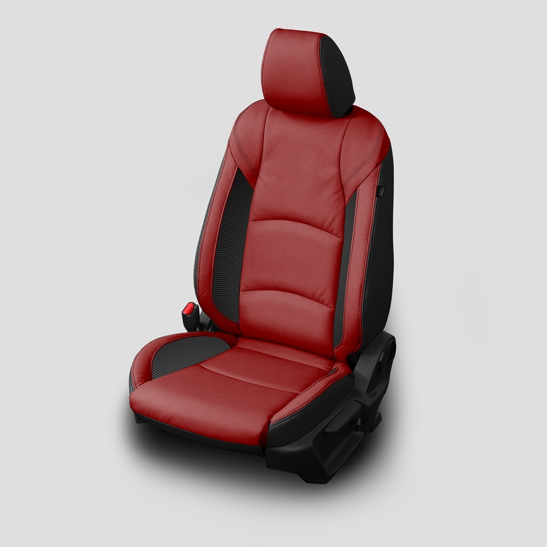 BLACK wrap, CARDINAL Facing, BLACK double stitching, C SHADOW wings