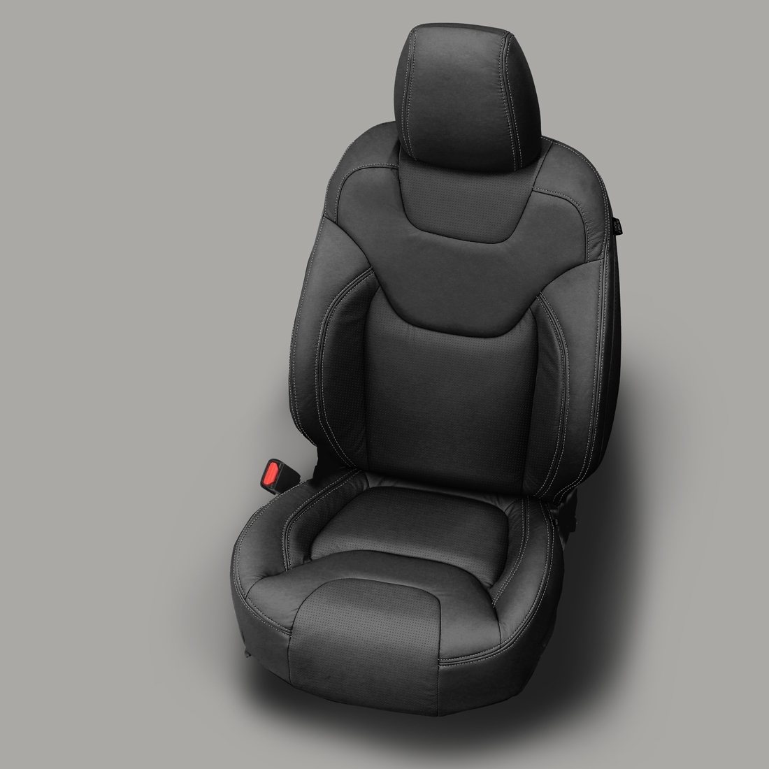 BLACK wrap, BCDA FLINT Insert, SILVER double stitching
