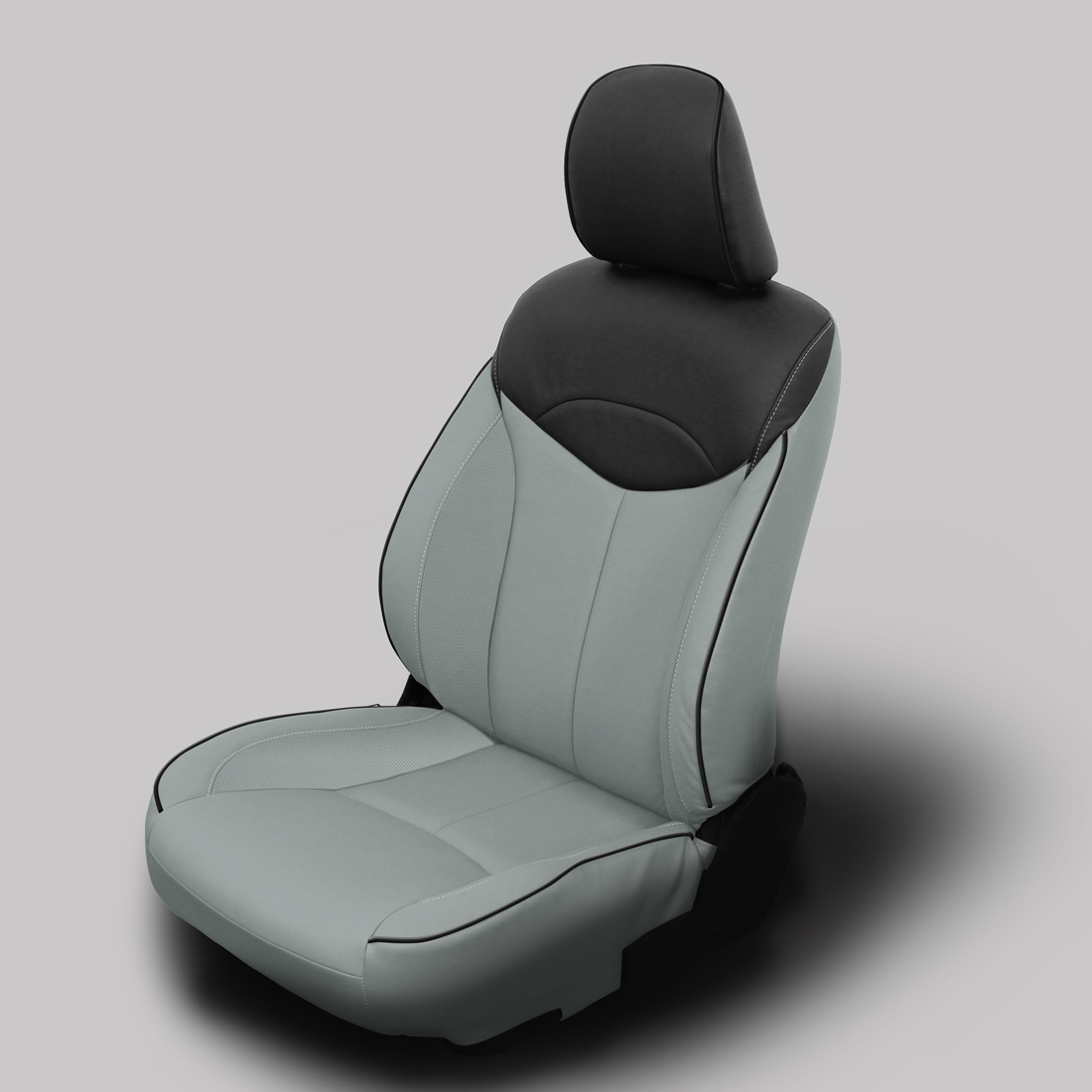FROST wrap, BLACK Insert, Perf Wings, BLACK piping