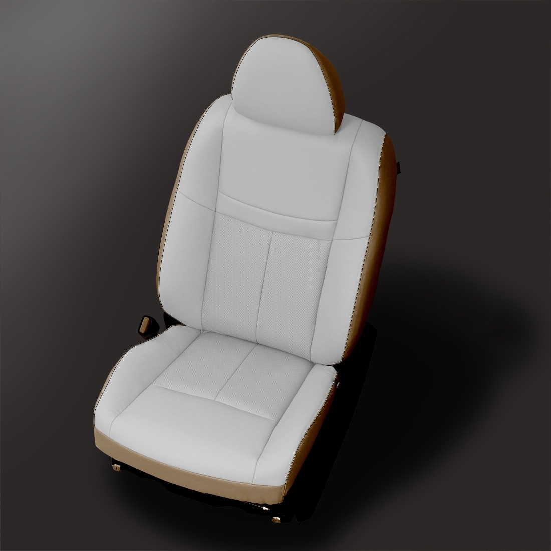 IVORY wrap, ALABASTER Facing, Perf Inserts, IVORY piping