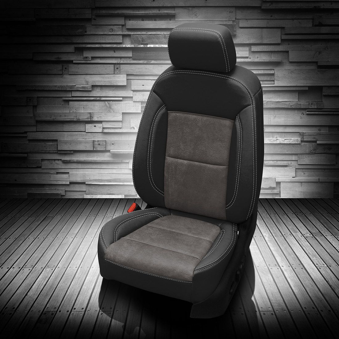 BLACK wrap, ~6929 DARK SLATE Combo, SILVER contrast all stitch, LT GREY wings