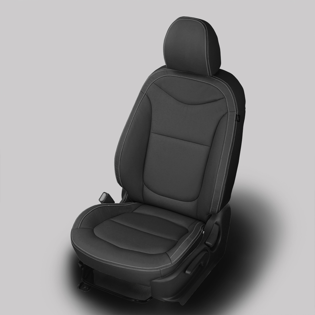 BLACK wrap, BLACK Insert, ASH double stitching, BCDA FLINT wings