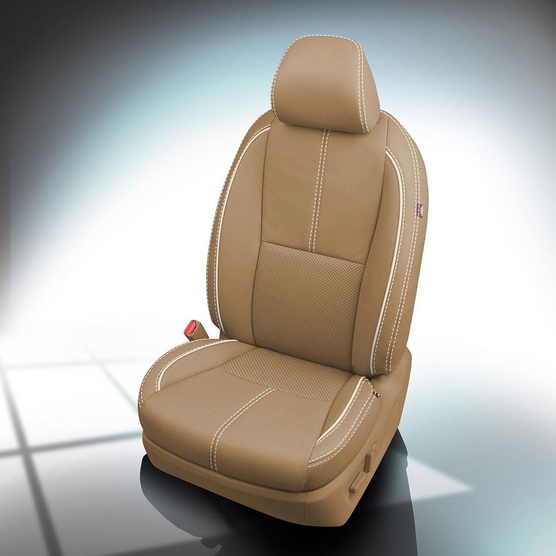 BISQUE wrap, PEARL Wings, Perf Inserts, PEARL contrast all stitch