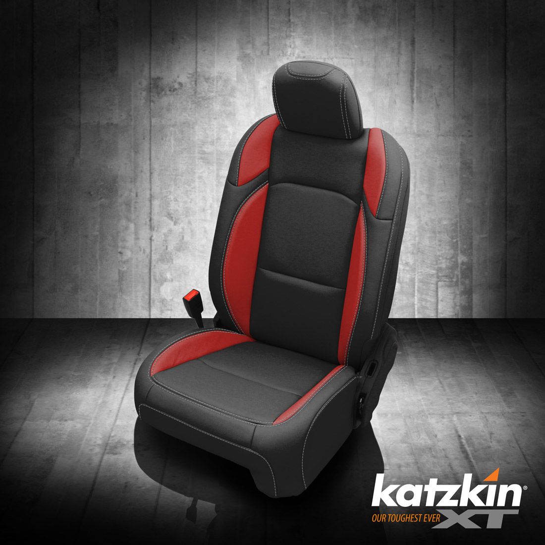 XT Black wrap, XT RED Wings, SILVER contrast all stitch