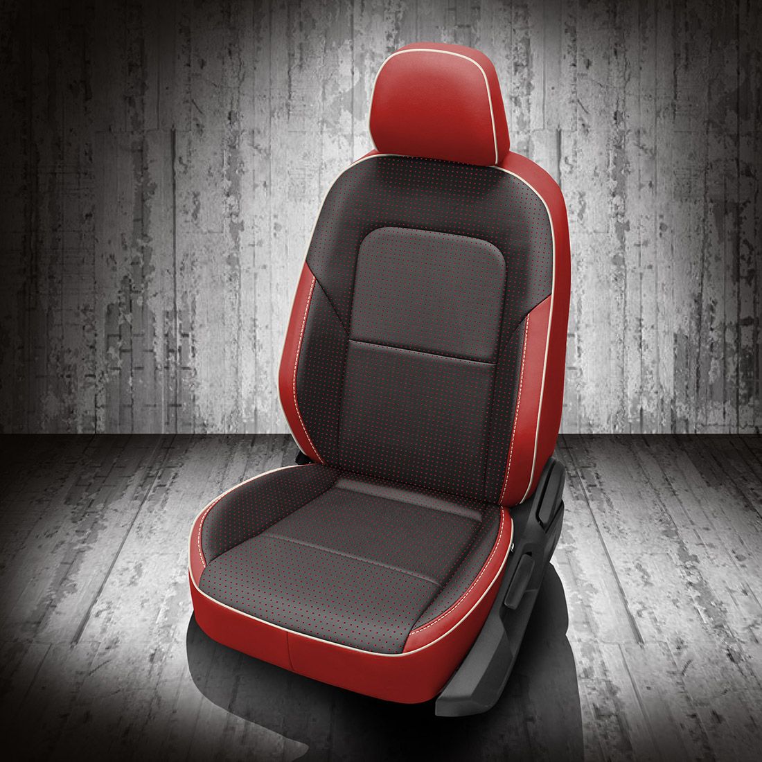 RED wrap, BCDA RED Body, PEARL piping, BCDA RED wings
