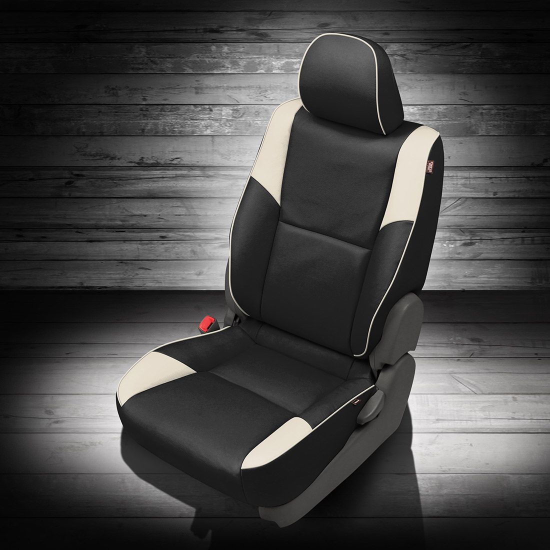 BLACK wrap, PEARL Wings, Perf Body, PEARL piping