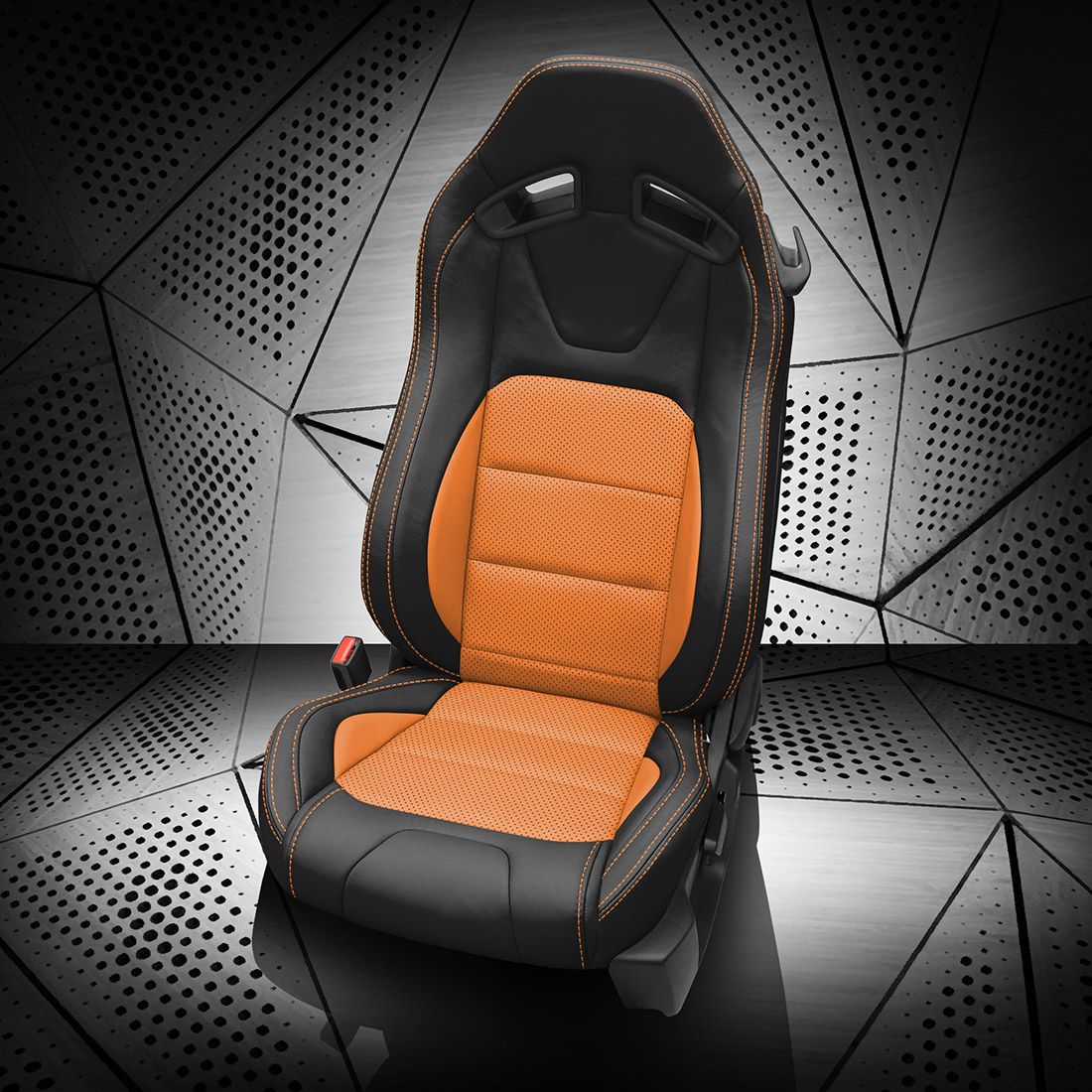 BLACK wrap, ORANGE Insert, Perf Inserts, ORANGE contrast all stitch, ORANGE wings