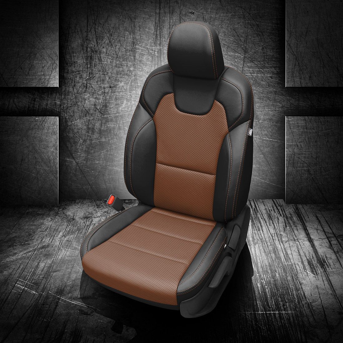 BLACK wrap, MAHOGANY Combo, Perf Combo, MAHOGANY contrast all stitch