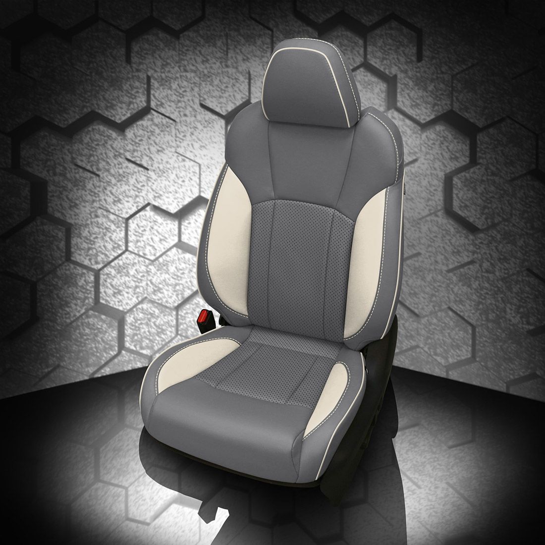 LUNAR GREY wrap, PEARL Wings, Perf Inserts, PEARL piping