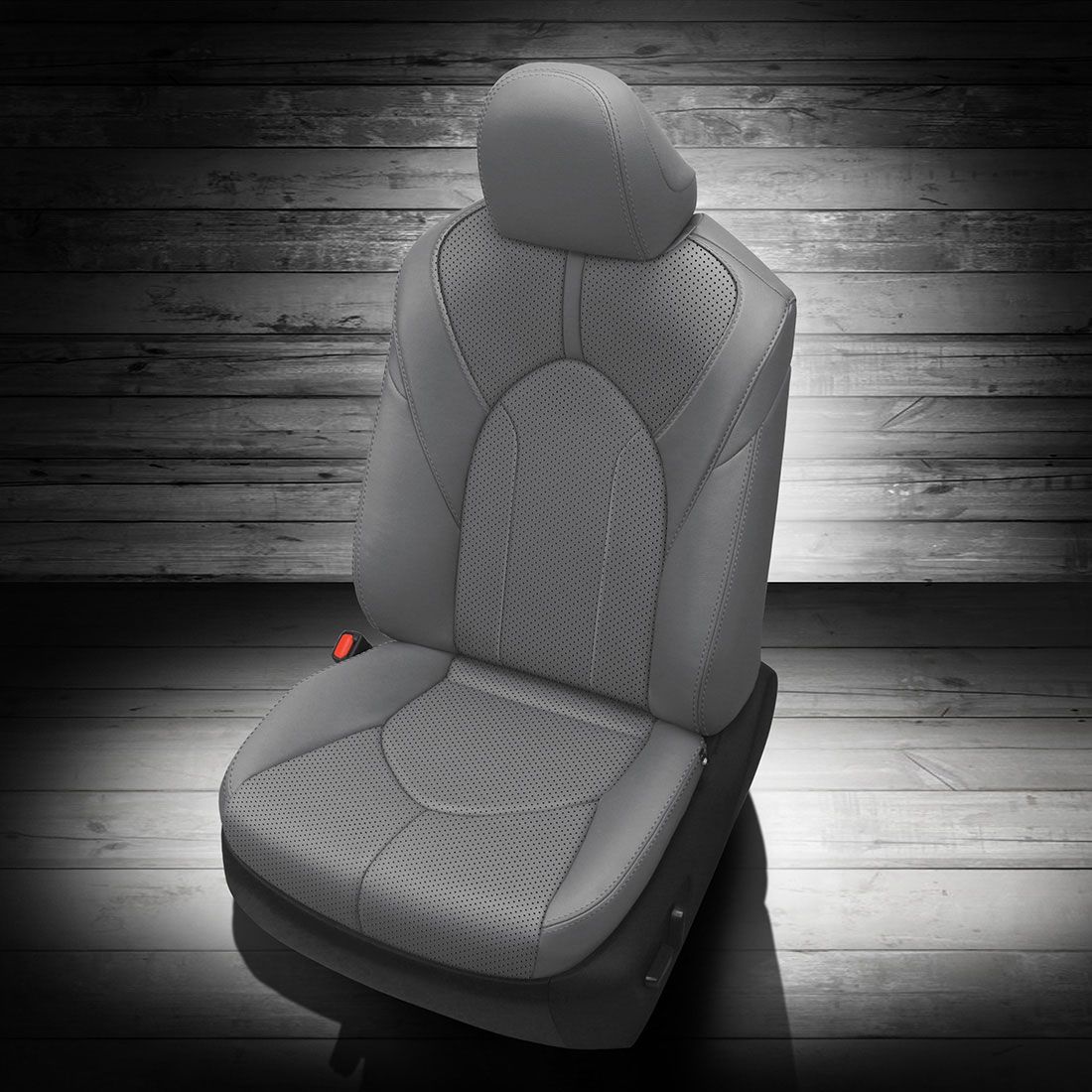 LUNAR GREY wrap, Perf Body, LUNAR GREY double stitching