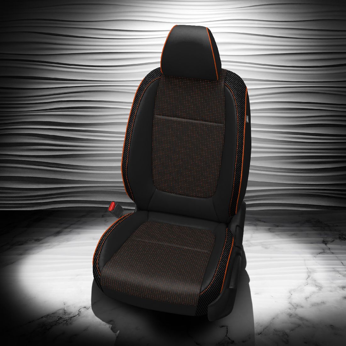 BLACK wrap, BCDA ORANGE Body, TANGERINE piping, C SHADOW wings