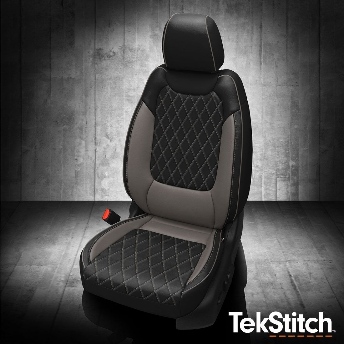Black wrap, Ash wings, Ash contrast all stitch, Ash piping, TekStitch Diamond Insert Ash TekColor