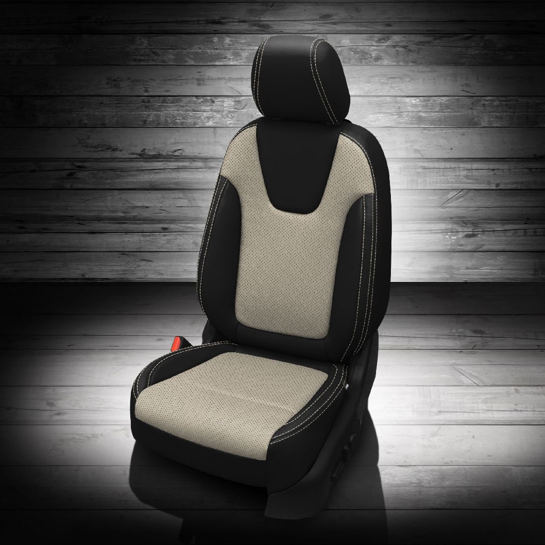 BLACK wrap, ALABASTER Combo, Perf Combo, ALABASTER contrast all stitch