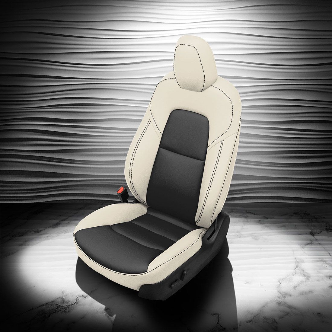 PEARL wrap, BLACK Combo, BLACK contrast all stitch