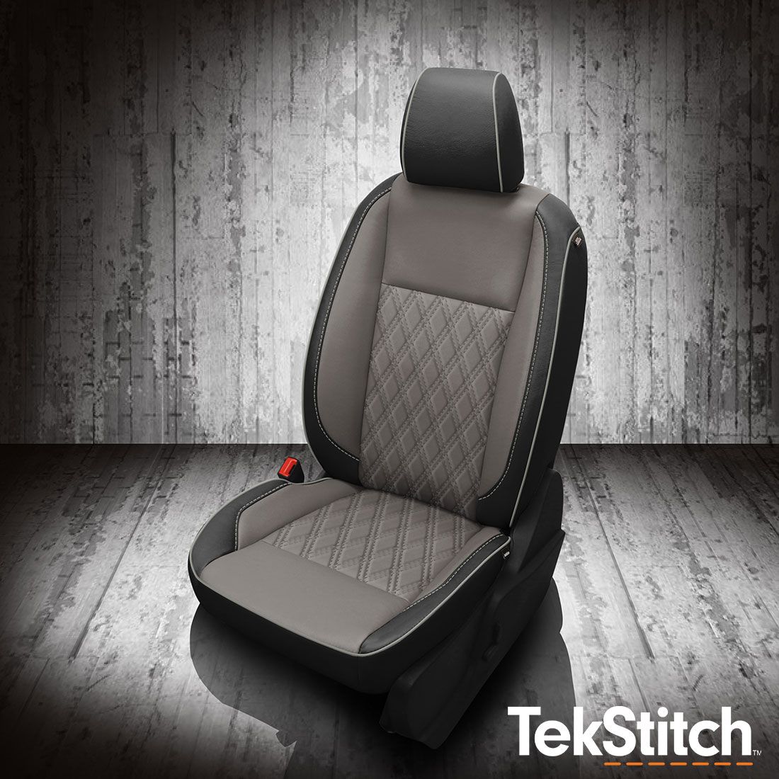 Black wrap, Ash body, Ash wings, Ash contrast all stitch, Ash piping, TekStitch Double Diamond Insert Ash TekColor
