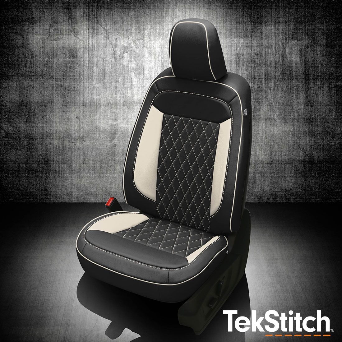 1. Black wrap, Pearl wings, Pearl contrast all stitch, Pearl piping, TekStitch Diamond Insert Pearl TekColor