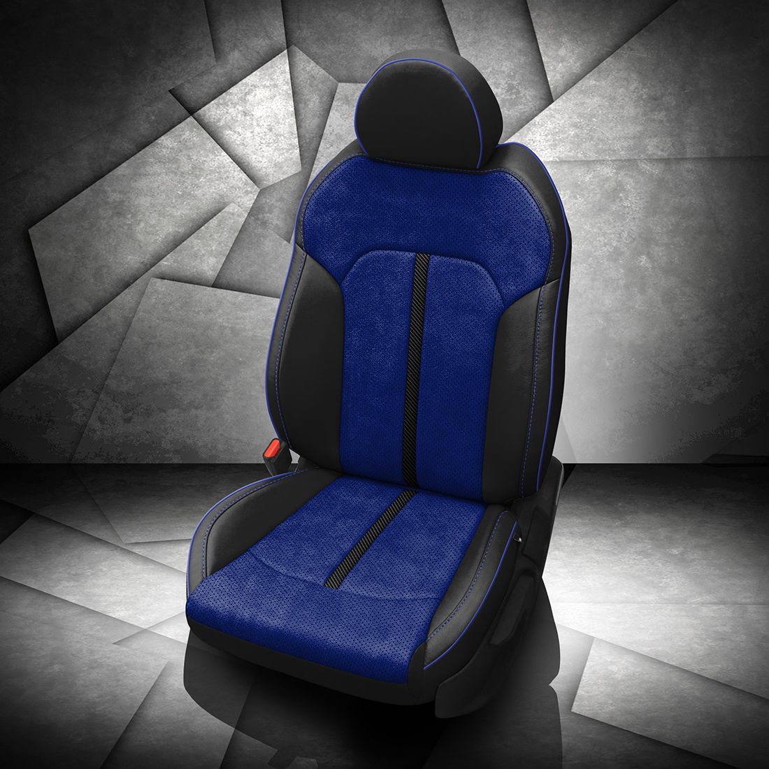 BLACK wrap, ~3037 SAPPHIRE Body, Perf Body, COBALT piping, C SHADOW wings