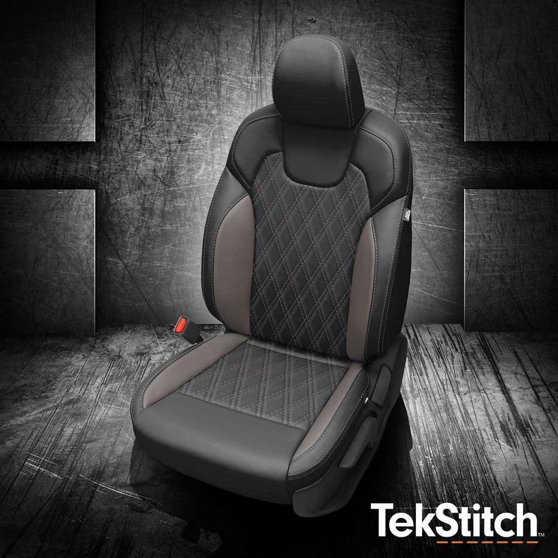 Black wrap, Stone wings, Stone contrast all stitch, TekStitch Double Diamond Insert Stone TekColor